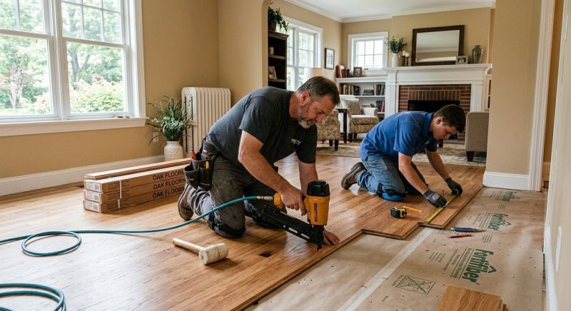 Hardwood Floor Installation in Harrison City, PA