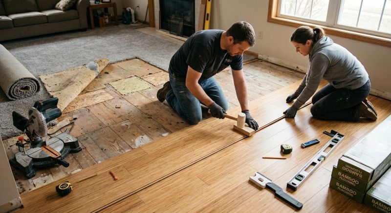 Bamboo Flooring Installation in Pittsburgh, PA