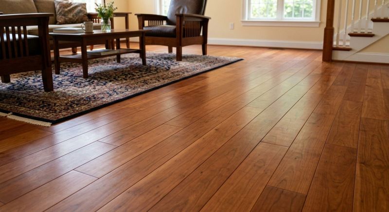 Cherry Floor Installation in East Pittsburgh, PA
