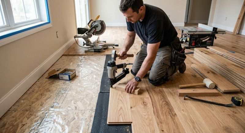 Hardwood Floor Installation in Monroeville, PA