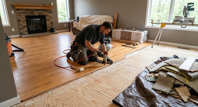 Hardwood Floor Installation in New Kensington, PA