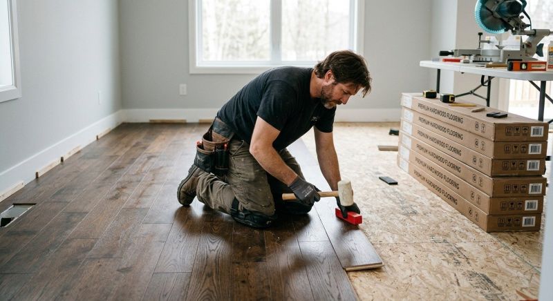Hardwood Floor Installation in Turtle Creek, PA