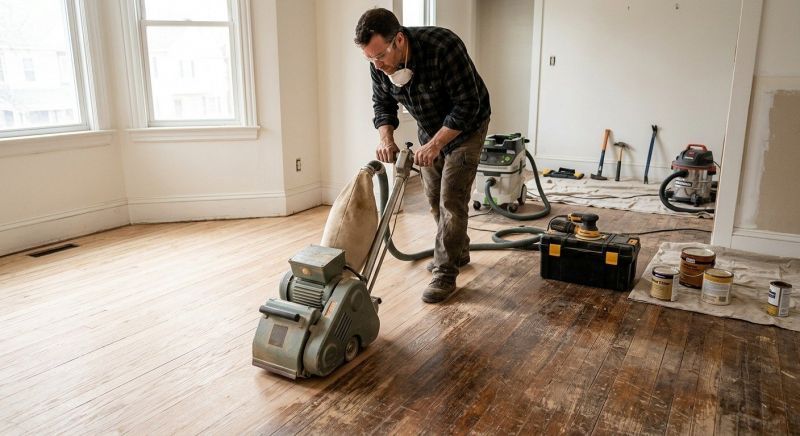 Hardwood Floor Renovation in Pittsburgh, PA