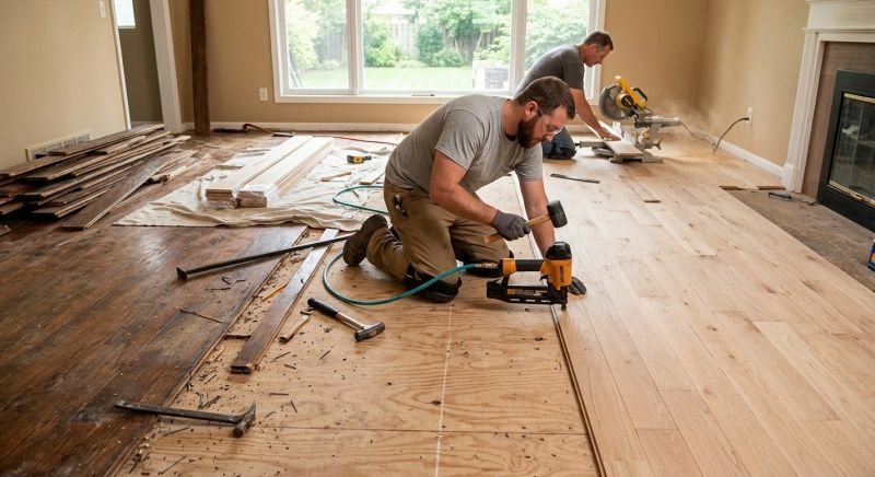 Hardwood Replacement in Hookstown, PA