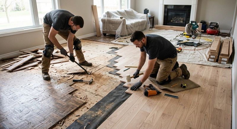 Hardwood Replacement in Mc Donald, PA