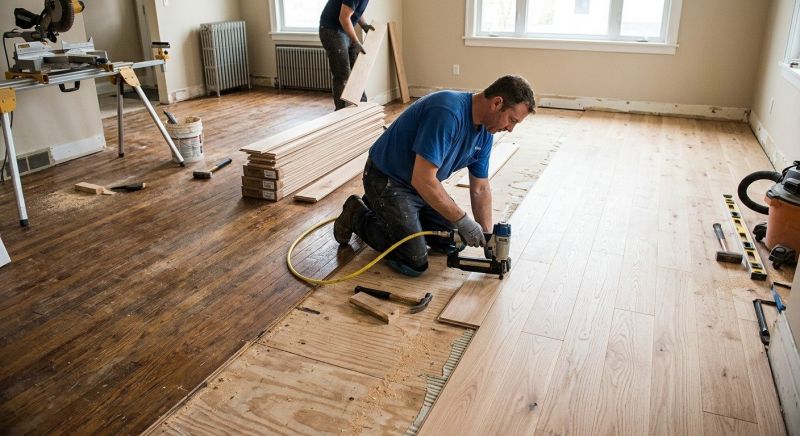 Hardwood Replacement in Trafford, PA