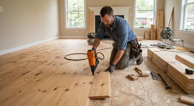 Maple Flooring Installation in Elizabeth, PA