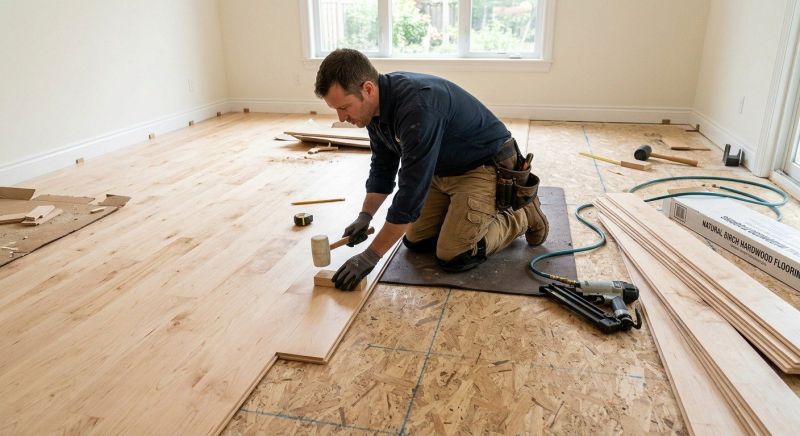 Maple Flooring Installation in Pittsburgh, PA