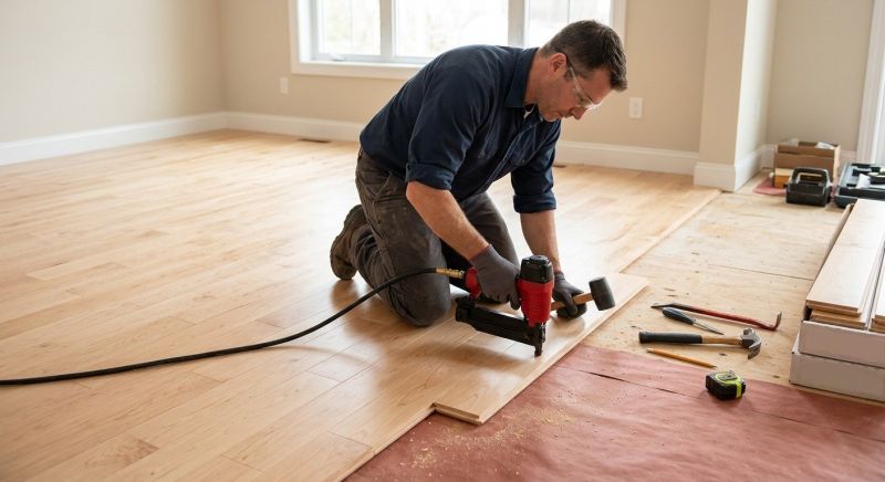 Maple Flooring Installation in Mc Donald, PA
