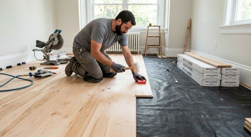 Maple Flooring Installation in Wilmerding, PA