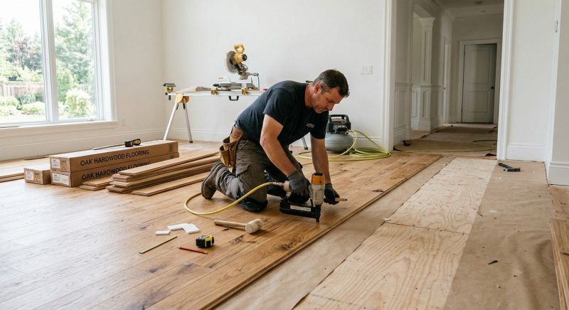 Oak Floor Installation in Irwin, PA