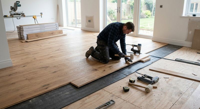 Oak Floor Installation in Oakdale, PA