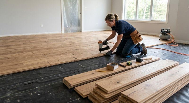 Plank Floor Installation in Pittsburgh, PA