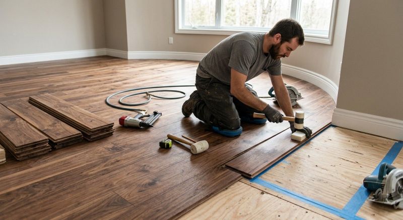 Walnut Flooring Installation in Pittsburgh, PA