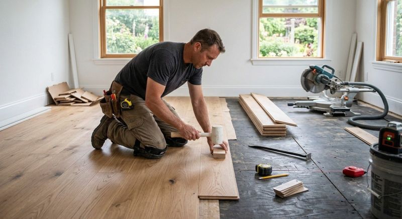 Wood Flooring Installation in Freeport, PA