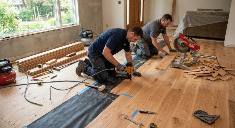 Wood Flooring Installation in Harmony, PA